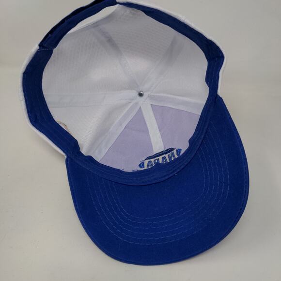 Napa Racing Strapback Hat Blue White Embroidered Logo Adjustable Chase Elliot - Picture 6 of 6